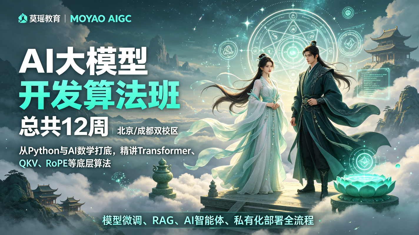 莫瑶影视教育・2027最新AI人工智能课程